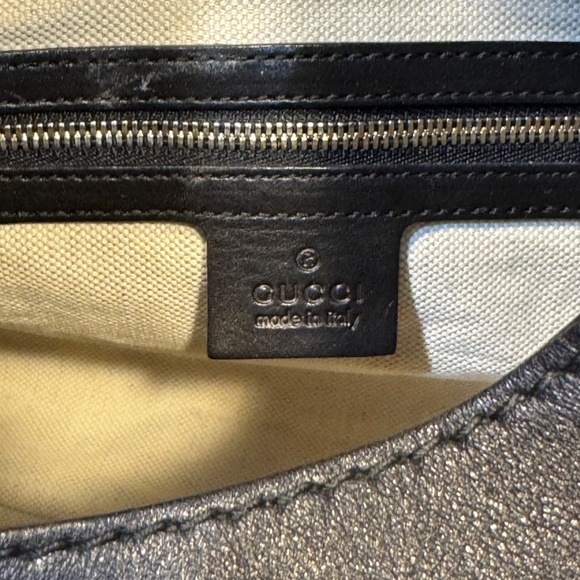 GUCCI: All Leather Black Jackie Hobo, Vintage - Picture 8 of 16